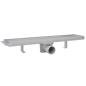 Preview: Lineare Duschrinnen 2 Stk. 530 x 140 mm Edelstahl