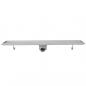 Preview: Lineare Duschrinnen 2 Stk. 830 x 140 mm Edelstahl