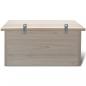 Preview: Spatzenhaus 2 Stk. Holz 44 x 15,5 x 21,5 cm