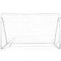 Preview: Fußball-Tornetze 2 Stück 240 x 90 x 150 cm Stahl