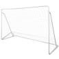 Preview: Fußball-Tornetze 2 Stück 240 x 90 x 150 cm Stahl