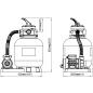 Preview: Sandfilterpumpen 2 Stk. 600 W 17.000 L/h