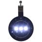 Preview: Solar-Außenleuchten 12 Stk. LED Rund 12 cm Weiß