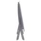 Preview: 7-tlg. Garten-Essgruppe Massivholz Akazie Grau