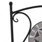 Preview: 3-tlg. Bistro-Set Mosaik Keramik Grau