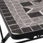 Preview: 3-tlg. Bistro-Set Mosaik Keramik Grau