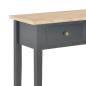 Preview: Frisiertisch Konsolentisch Schwarz 79x30x74 cm Holz