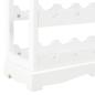 Preview: Weinschrank Weiß 70 x 22,5 x 70,5 cm MDF