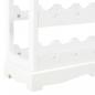 Preview: Weinschrank Weiß 70 x 22,5 x 70,5 cm MDF