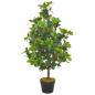 Preview: Künstliche Pflanze Lorbeerbaum mit Topf Grün 90 cm