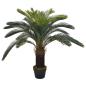 Preview: Künstliche Pflanze Cycas-Palme mit Topf Grün 90 cm