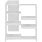 Preview: Bartisch mit Beweglichem Regal Weiß 138x39x110 cm