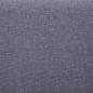 Preview: Bank mit Staufach 116 cm Hellgrau Polyester 