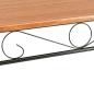 Preview: Esstisch Braun 120×70×75 cm MDF