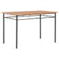 Preview: Esstisch Braun 120×70×75 cm MDF