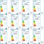 Preview: Kronleuchter mit Perlen Silbern 12 x E14-Fassungen
