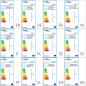 Preview: Kronleuchter Golden 5 x E14-Glühbirnen