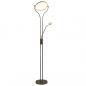 Preview: ARDEBO.de - Stehlampe 18 W Silbern 180 cm Dimmbar