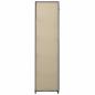 Preview: Faltschränke 2 Stk. Creme 110x45x175 cm Stoff