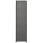 Preview: Faltschränke 2 Stk. Grau 110x45x175 cm Stoff