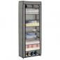 Preview: Schuhschrank mit Abdeckung Grau 57 x 29 x 162 cm Stoff   