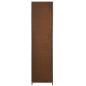 Preview: Kleiderschrank mit 4 Fächern Braun 175 x 45 x 170 cm