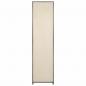 Preview: Kleiderschrank mit 4 Fächern Creme 175 x 45 x 170 cm