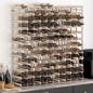 Preview: Weinregal für 120 Flaschen Massivholz Kiefer