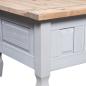 Preview: Couchtisch Mexiko-Stil Kiefernholz Grau 100x55x44 cm