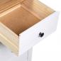 Preview: Sideboard Weiß 46x40x89 cm Kiefernholz Panama
