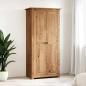 Preview: Kleiderschrank 80x50x171,5 cm Kiefernholz Panama