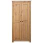 Preview: Kleiderschrank 80x50x171,5 cm Kiefernholz Panama