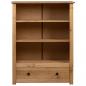 Preview: Bücherregal 80 x 35 x 110 cm Massivholz Panama-Kiefer