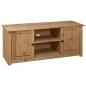 Preview: TV-Schrank 120 x 40 x 50 cm Massivholz Panama-Kiefer