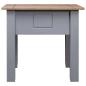 Preview: Nachttisch Grau 50,5x50,5x52,5 cm Panama-Kiefer