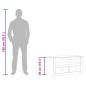 Preview: TV-Eckschrank 93 x 49 x 49 cm Massivholz Panama-Kiefer 