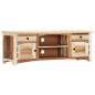 Preview: TV-Schrank 120x30x40 cm Altholz Massiv