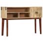 Preview: Konsolentisch 115 x 30 x 76 cm Massivholz Mango