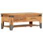 Preview: Couchtisch 110x52x45 cm Massivholz Akazie