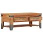 Preview: Couchtisch 110x52x45 cm Massivholz Akazie