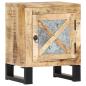Preview: Nachttisch 40 x 30 x 50 cm Mangoholz Massiv