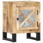 Preview: Nachttisch 40 x 30 x 50 cm Mangoholz Massiv