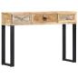 Preview: Konsolentisch 110 x 30 x 76 cm Mangoholz Massiv