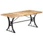 Preview: Esstisch 180×90×76 cm Mango Massivholz