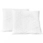 Preview: Kissen 2 Stk. 80×80×14 cm Memory-Schaum