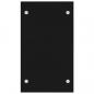 Preview: Brennholzregal Schwarz 40 x 35 x 60 cm Glas