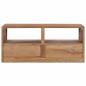 Preview: TV-Schrank 90x30x40 cm Massivholz Teak