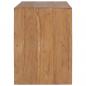 Preview: TV-Schrank 90x30x40 cm Massivholz Teak