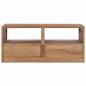 Preview: TV-Schrank 90x30x40 cm Massivholz Teak