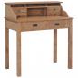 Preview: ARDEBO.de - Schreibtisch 90x50x100 cm Massivholz Teak